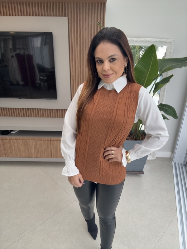 CAMISA + COLETE - Image 3